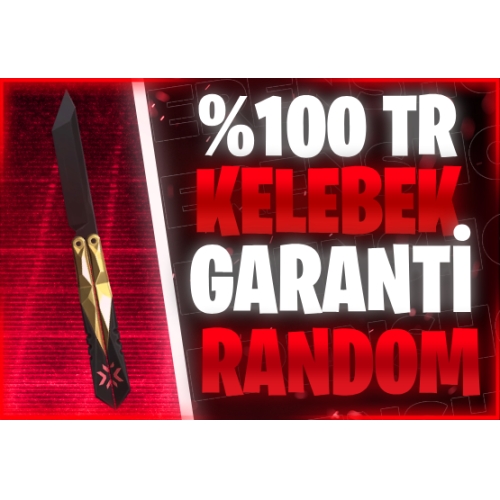  100 TR KELEBEK GARANTİLİ RANDOM HESAP